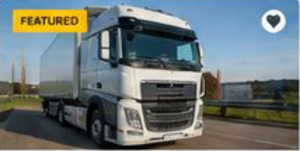 Volvo FH tractor unit ready for export